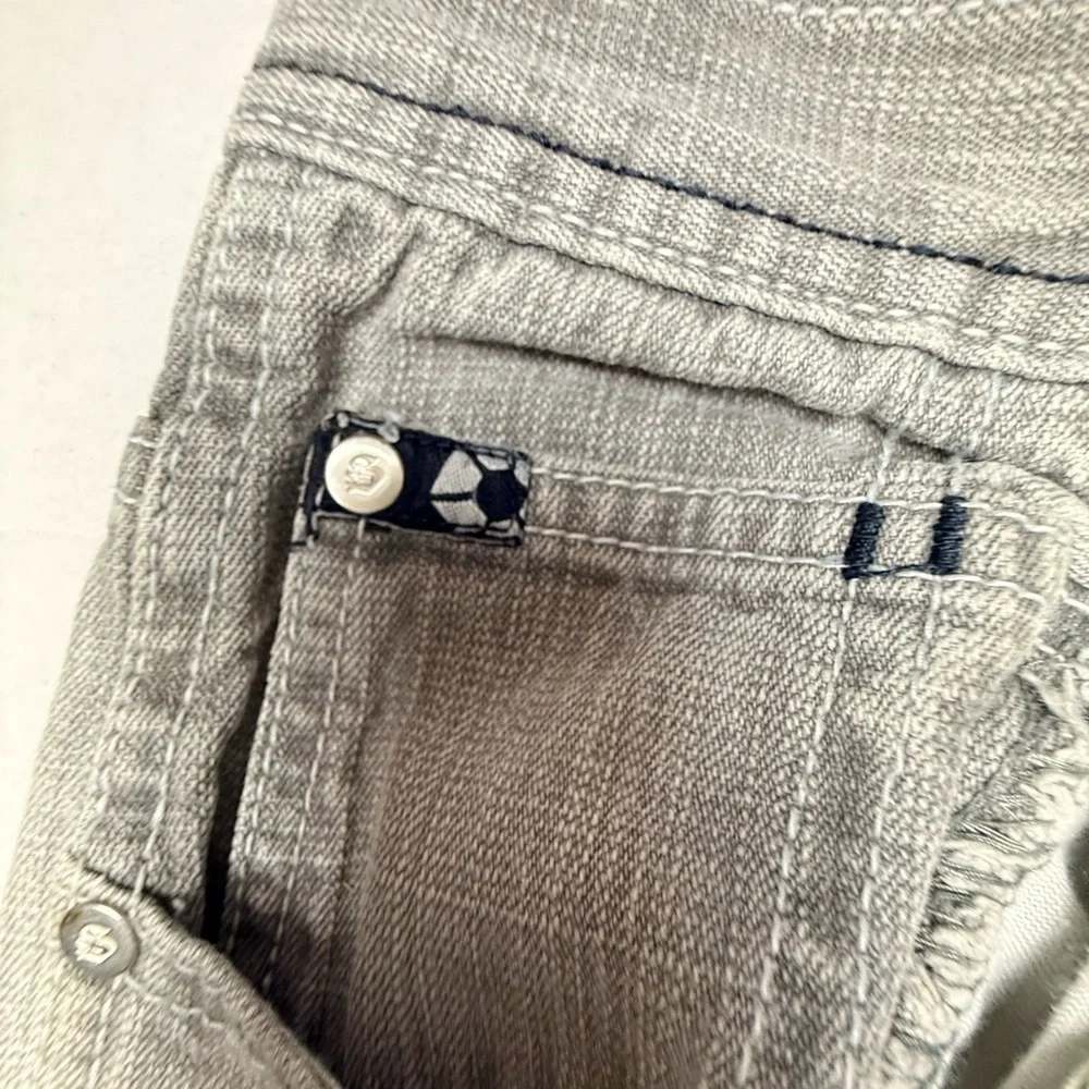 Vintage Southpole Jeans Youth Boys 12‎ Gray Light Wash Y2K Denim Grunge Wide Leg